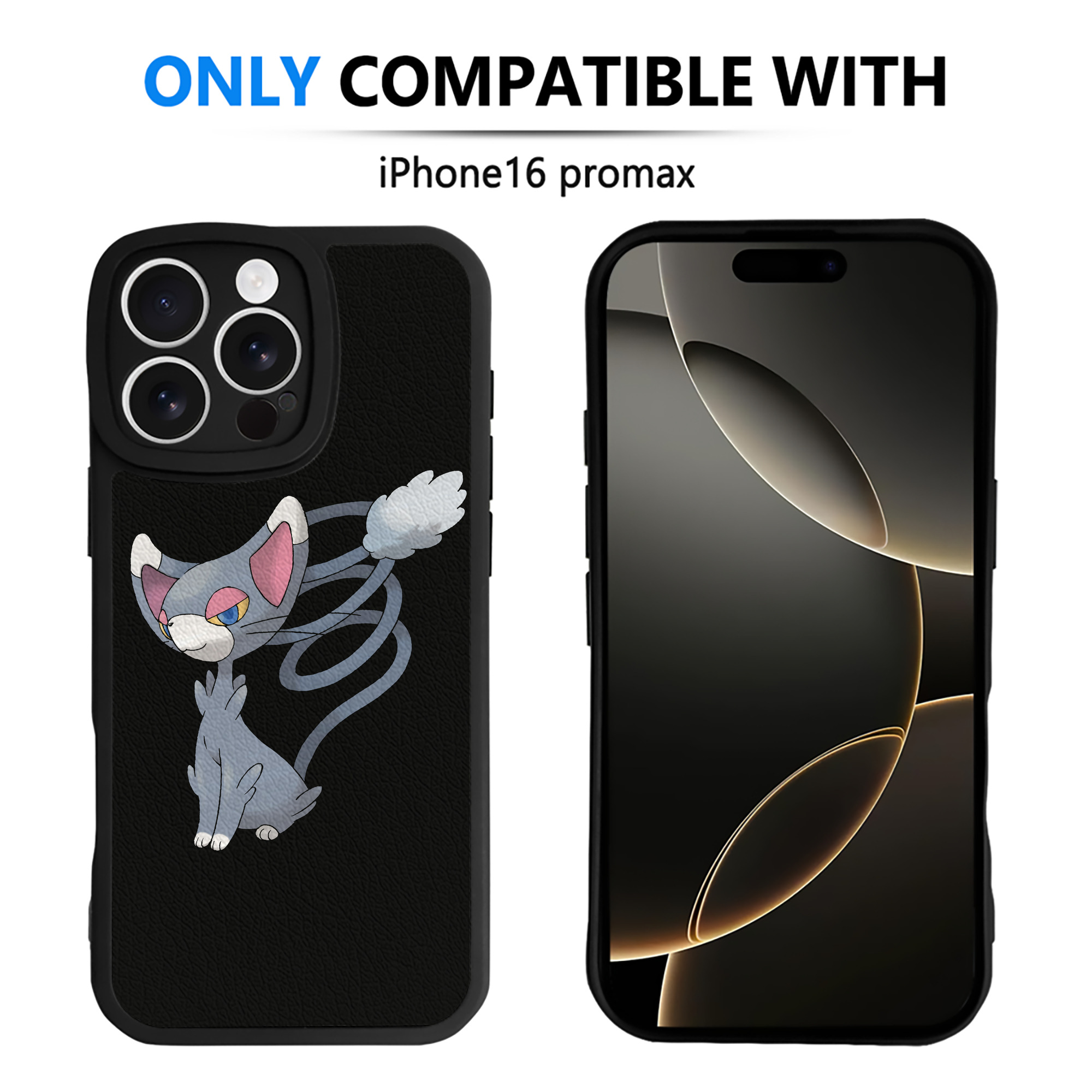 （画像用） ポケットモンスター Pokémon 【iPhone 16シリーズ対応】シリコンスマホケース（レザー調） 材質：シリコン